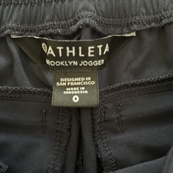 Athleta Navy Blue Brooklyn Jogger Pants Size 0 - Picture 10 of 12
